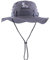HIKEMAN Bucket Hat Fischerhut Sonnenhut - Sommerhut Sonnenschutz Gartenhut mit Kinnband,Outdoor Wanderhut Anglerhut for Damen Herren(grau,62)