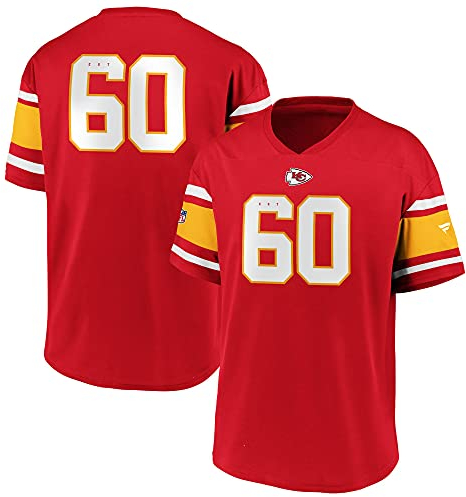Fanatics NFL Kansas City Chiefs Trikot Shirt Iconic Franchise Poly Mesh Supporters Jersey (XL)