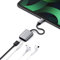 SATECHI USB-C Audio Adapter, USB zu Kopfhöreranschluss Adapter mit 3,5 mm Anschlussport und 30W USB-C PD Ladefunktion, iPhone Audio Adapter für iPhone 15, iPad, Surface und mehr USB-C Geräte