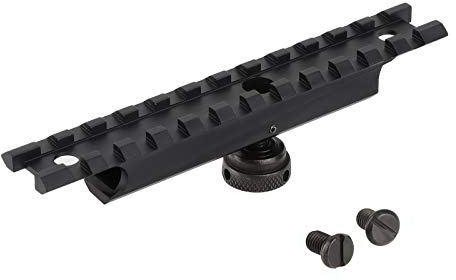 FOCUHUNTER Zielfernrohrhalterung 12 Slots Mount Zubehörhalterung für Outdoor-Sportarten 20 mm Picatinny/Weaver Standard Schiene 11mm Basis Leichte Aluminium-Legierung