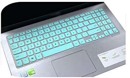Teclado protector de teclado para Asus VivoBook 15, Asus x509, X509F, X509FA, X509FJ, X509FB, X509FL, X509, FL, FB, FJ, FA X509J, 15,6 pulgadas, cubierta de teclado protectora