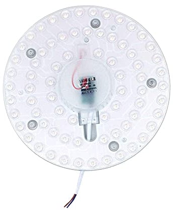 DollaTek 220V 36W 6500K círculo LED lámpara de Techo Placa de lámpara de Repuesto