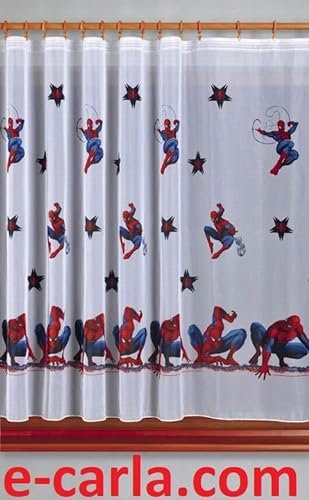 Voile-Vorhang Spiderman, 75 cm x 150 cm (150 cm, 150)