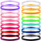 Duufin 20 Stück Sport Haarband Anti-Rutsch Stirnbänder Elastische Haarbänder Sport Stirnband Dünn für Damen Herren Yoga Fitness, 20 Farben Irisieren