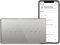 BSEED Doble WiFi Interruptor 3 Gang 1 Way (Se Necesita Línea Neutral) Alexa/Tuya/Smart Life Compatible, Glass Panel 157 * 86 Interruptor de luz de pared Gris