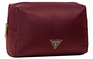 Guess pochette necessaire donna in tessuto nylon rosa. pochette a mano cod. PWEIMIP1474MER