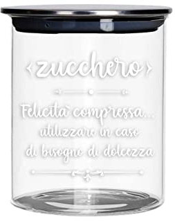 BRANDANI Barattolo Zucchero con Tappo 52606