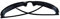 kawehiop Rasterbrille Mesh gemustert Kompaktes Design Poröse Brille Leichte atmungsaktive Brille Care für den Sport