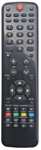 GatherTOOL Telecomando TV for HTR-D06A for Haier LE22G610CF LE24G610CF LE29C810CF LET32C800HF LET39C800 LET50C800HF TV Telecomando di Ricambio