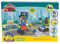 Grandi Giochi Play Doh Blocks, Set Stazione di Polizia 60 Pezzi con Costruzioni e Pasta da Modellare, Pld00000