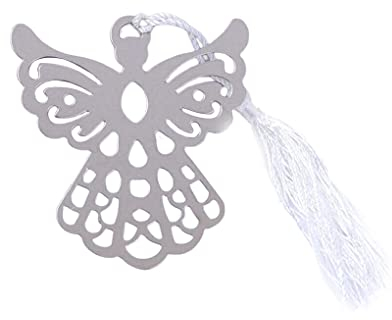 lmoikesz Marque-pages Angel Hollow Collection Marque-page Creatively Metal Polished Gadget Généreux pour les livres Noël Thanksgiving