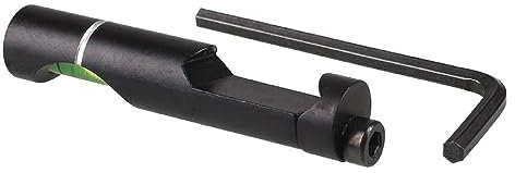 Accessoires Tactiques Durables Support Lunette Chasse Niveau À Bulle Horizontal Niveau Fusil Pour Rail Picatinny-Weaver 20 Mm Couvercle À Bulle Horizontal Petit Mur Niveau Pour Trépieds