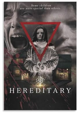 Hereditary Horror-Film-Poster, Leinwand, Malerei, Poster, Wandkunst, dekorative Bilddrucke, moderne Deko