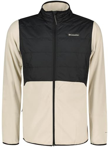 Columbia Men's Basin Butte Fleece Full Zip, Full Zip Fleece Jacket, Black, Size L