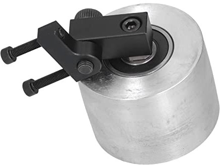 Belt Sander Tracker Wheel, Aluminium Alloy Drive Wheel, Low Vibration and Noise, Environmentally Friendly for Woodworking