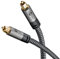 goobay 65307 Toslink 5 m/cavo audio ottico compatibile con soundbar, impianto stereo, home theater, PS4, Xbox/fibra di vetro/connessione dorata
