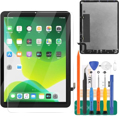Per iPad Air 4 (2020) 10.9 Schermo di Ricambio Per iPad Air 4 4a Gen A2324 A2072 A2325 A2316 Display LCD Touch Digitizer Assembly Kit di Riparazione (nero)