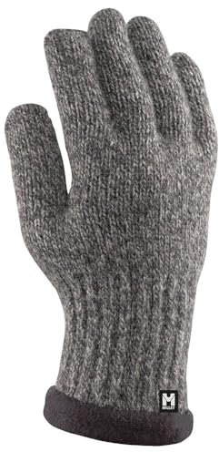 MILLET Wool Glove Handschuhe, Schwarz (neues Logo), S