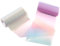 Getyjoe 2 Rollen Tischläufer Regenbogen Glitzer Tüllband Tischläufer Tüll für Schultüte 15cm*9m Tüllband für Geburtstage DIY Handwerk Hochzeit Tischdeko