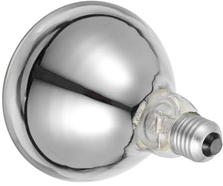 HOMSFOU Badezimmer Lampe Infrarotlicht Badlicht Wärme Lampe Flutlichtbirnen Badezimmer-wärmelampe Speisenwärmer Lampe Badezimmerlampe Badezimmer-glühbirnen Heizlampe Glühbirnen-adapterfassung Metall