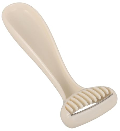 Körperhaartrimmer Beige aus Abs und Edelstahl für Frauen | Handliches Haarentfernungsgerät, für Tägliche Haarentfernung und Reise, Leichte Ausführung