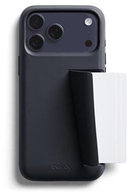 Bellroy Phone Case – 3 Card for iPhone 17 Pro Max (leather iPhone case, phone wallet) - Nightsky