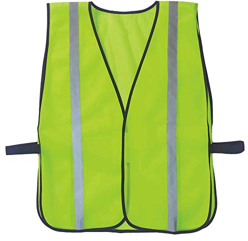 Ergodyne Safety 1-pack Non Certified Standard Vest, Lime, One Size US
