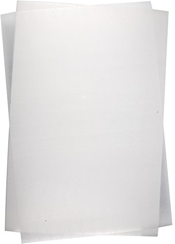 Schrumpffolien, einzelne Blätter, 20 x 30 cm, matt, transparent, 10 Blatt