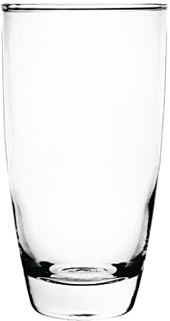 Olympia Conical Water Glasses 410ml Glasswasher Safe Tumblers, 12-Pack | Rounded profile fits the hand comfortably, offering a secure grip for busy commercial bar and restaurant environments.