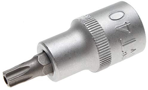 BGS 4326 | Douille à embouts | 12,5 mm (1/2) | profil T (pour Torx) avec perçage T40