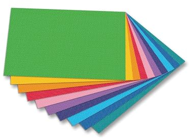 folia Motivkarton ´Punkte klein´, 500 x 700 mm, 300 g qm