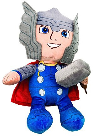 Joy Toy 1500110 - Plüschfigur Thor, 25 cm, Blau