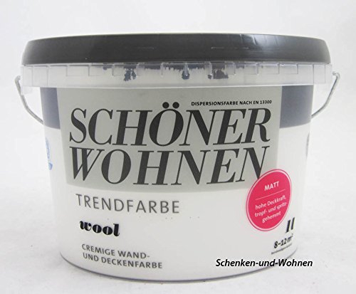 Schöner Wohnen Trendfarben Wool 1 l matt - Touch Protect-Ausstattung
