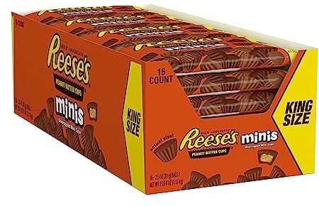 REESE'S MINI CIOCCOLATINI AL BURRO D'ARACHIDI