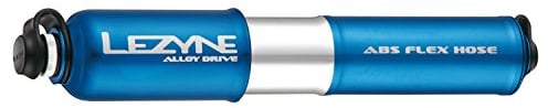Lezyne Minipumpe CNC Alloy Drive, blau-glänzend, 1-MP-ALLDR-V2M10
