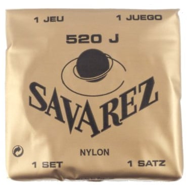 Savarez 520J Gitarrensaiten Set, Very High Tension, gelb