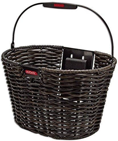 KLICKfix Farradtasche Structura Oval mit KLICKfix adapter, Dunkelbraun, 0376OD