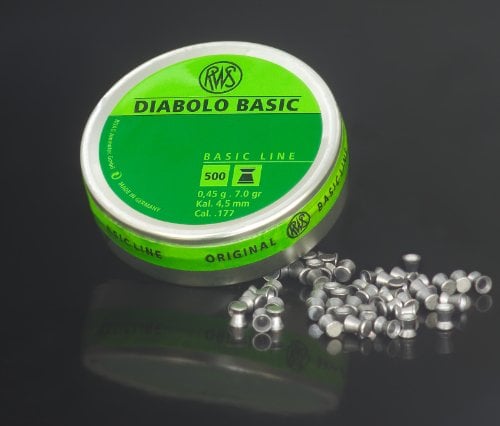 RWS Diabolo Basic Line 4,5 mm, 500 Schuss