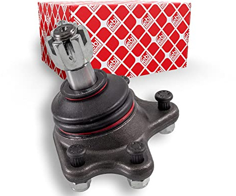 febi bilstein 43048 Traggelenk mit Kronenmutter und Splint, 1 Stück | Kompatibel mit: TOYOTA 4 RUNNER II, HILUX V Pick-up, HILUX VI Pick-up, VW TARO