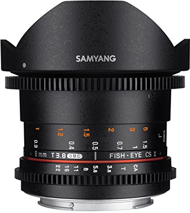 Samyang, Obiettivo T3.8 VDSLR II, per Fotocamere Nikon DSLR