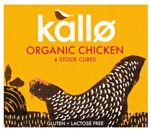 Kallo Org Chicken Stock Cubes 66g X 7 (Pack of 7)