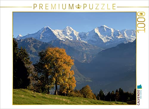CALVENDO Puzzle Beatenberg, Berner Oberland, Schweiz 1000 Teile Puzzle quer | 1000 Teile Lege-Größe 64 x 48 cm Foto-Puzzle für glückliche Stunden