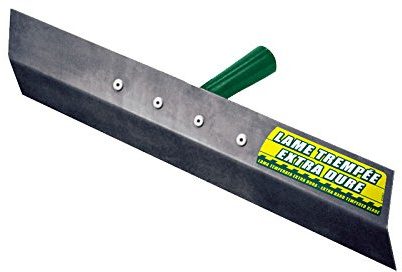 LEBORGNE - Rakel Vrd/beschichteter Batipro-Stahl, 50 cm, ohne Stiel – vielseitiges Werkzeug zum Verteilen – Anpassen und Schaben von Bitumen – Beton – alles kommt – robust und langlebig – Größe 50 cm