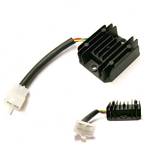 LICHTMASCHINEN REGLER GLEICHRICHTER LIMA REGLER 50-150cc 4-TAKT GY6 CHINA ROLLER für BAOTIAN BENZHOU YIYING BUFFALO FLEX TECH ERING JINAN QINGQI REX RS 50-150cc 139QMA 139QMB 152QMI 157QMJ