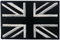 Tactical Great British Union Jack Patch Embroidered England Flag Morale Applique Fastener Hook & Loop UK Emblem