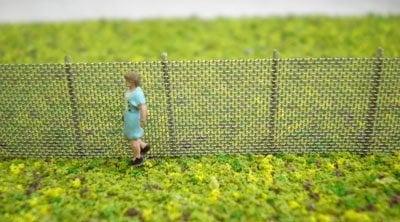 Ancorton NF6 CHAIN LINK FENCING KIT N GAUGE