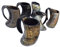 Set of 2 Handmade Viking Natural Horn Mug Tankard Large Norse Games of Thrones Fan 20 oz Beer Stein Beer Mug Best Gift