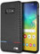 BMW BMHCS10LPUCARTCBK Motorsport Carbon Tricolor Stripe Cover for Samsung Galaxy S10e, Black