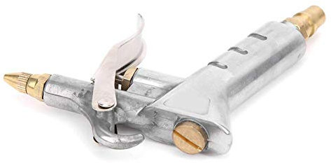 Soufflette à air industriel, outil accessoire de compresseur d'air pneumatique, pistolet à air de nettoyage de la poussière avec buse réglable en laiton