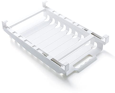 Refrigerator Bags Track Rack Organizers Living Zipper Bag Tray Storage Holder Racks, Ziplock Bag Organizer for Fridge Freezer
